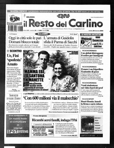 Il Resto del Carlino : giornale dell'Emilia